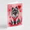 Keeshond My Valentine Greeting Cards Pack of 8